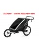 Thule Chariot Lite 2 Agave + bike set + kočárkový set + běžecký set