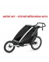 Thule Chariot Lite 1 Agave + bike set + kočárkový set + běžecký set
