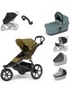 Thule Urban Glide 3 Nutria green + korbička Soft beige
