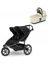 Thule Urban Glide 3 Double Black + korbička Soft beige