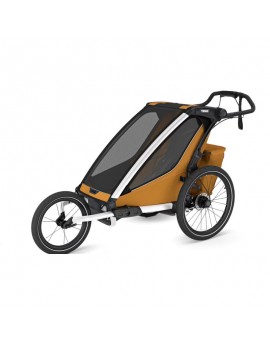 Thule Chariot Sport 2 G3 Single Natural Gold + bike set + kočárkový set + běžecký set