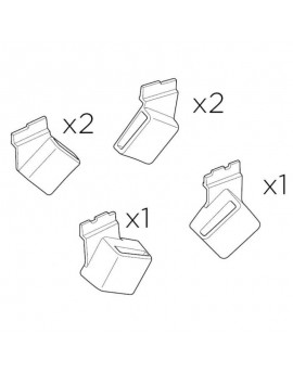 Wheel Strap Parking Case Kit Thule 54994 (978/979/944/945)