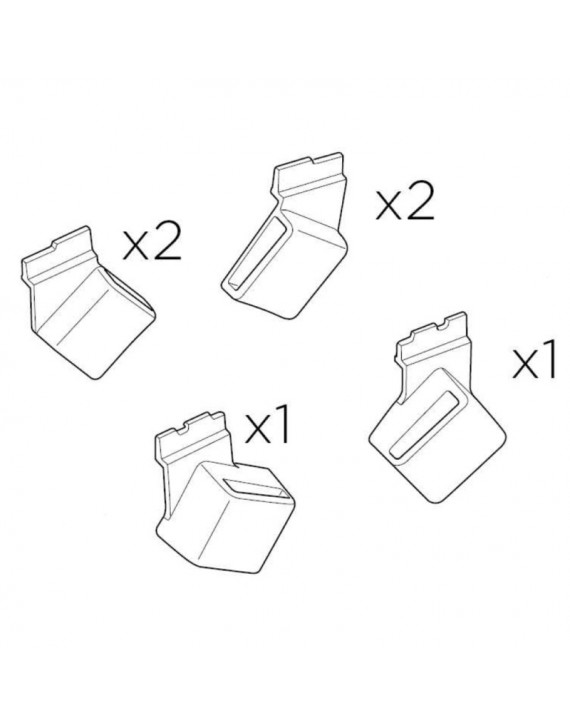 Wheel Strap Parking Case Kit Thule 54994 (978/979/944/945)