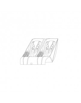 Thule Seat Double Black 54621