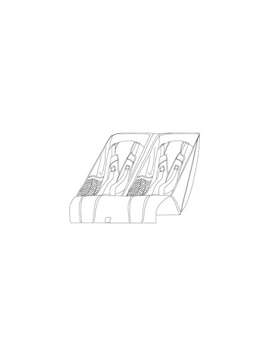 Thule Seat Double Black 54621