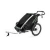 Thule Chariot Lite 1 Agave + bike set + kočárkový set + běžecký set