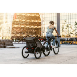 Thule Chariot Lite 1 Agave + bike set + kočárkový set + běžecký set