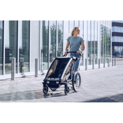 Thule Chariot Lite 1 Agave + bike set + kočárkový set + běžecký set