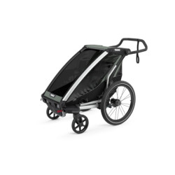 Thule Chariot Lite 1 Agave + bike set + kočárkový set + běžecký set