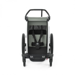 Thule Chariot Lite 1 Agave + bike set + kočárkový set + běžecký set