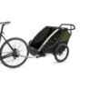 Thule Chariot Cab 2 Cypress Green + bike set + kočárkový set + běžecký set