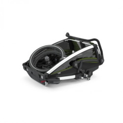 Thule Chariot Cab 2 Cypress Green + bike set + kočárkový set + běžecký set