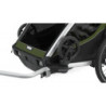 Thule Chariot Cab 2 Cypress Green + bike set + kočárkový set + běžecký set