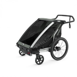 Thule Chariot Lite 2 Agave + bike set + kočárkový set + běžecký set