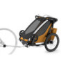 Thule Chariot Sport 2 G3 Single Natural Gold + bike set + kočárkový set + běžecký set