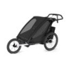Thule Chariot Sport 2 G3 Double Black + bike set + kočárkový set + běžecký set