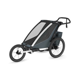 Thule Chariot Cross 2 G3 Single Dark Slate + bike set + kočárkový set + běžecký set