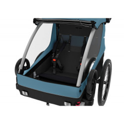 Thule Courier Aegean Blue + Thule Courier Dog Trailer Kit