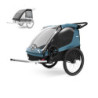 Thule Courier Aegean Blue + Thule Courier Dog Trailer Kit
