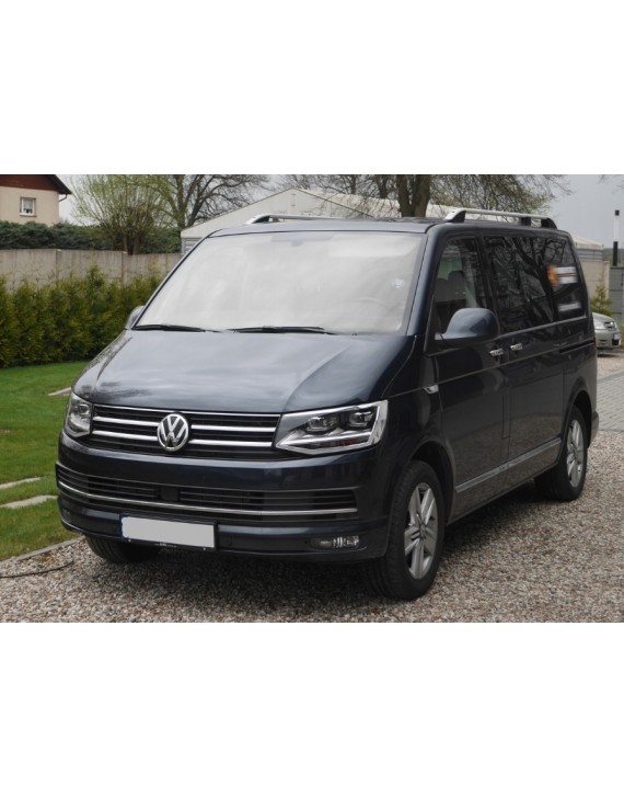 Podélné nosiče stříbrné Volkswagen T5, krátká verze L1