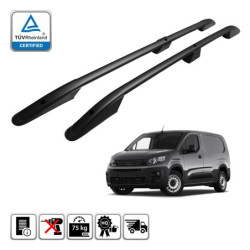 Podélné nosiče černé Citroen Berlingo III Long, r.v. 2018+