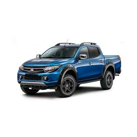 Podélné nosiče černé Fiat Fullback, r.v. 2016+