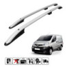Podélné nosiče stříbrné Nissan NV200, r.v. 2009+