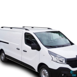 Podélné nosiče černé Renault Traffic, dlouhá verze L2, r.v. 2014+