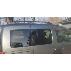 Podélné nosiče černé Volkswagen Caddy MAXI, r.v. 2005-2020