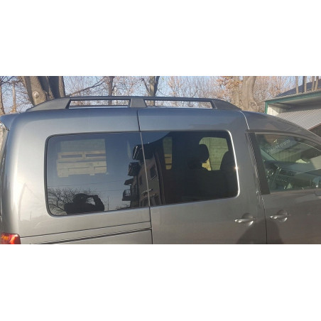 Podélné nosiče černé Volkswagen Caddy, krátká verze, r.v. 2020+