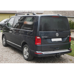 Podélné nosiče stříbrné Volkswagen T5, krátká verze L1