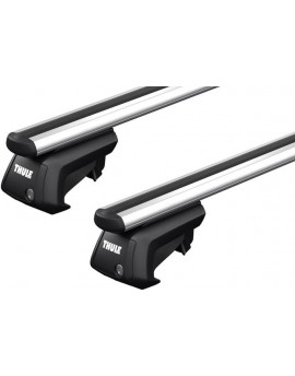 Střešní nosič Thule SmartRack XT Alu na NISSAN Qashqai 5-dr SUV 07-13 se střešními podélníky (hagusy)