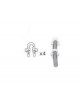 Cable clip set 3,5mm Thule 55017