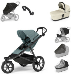 Thule Urban Glide 3 Mid blue + korbička soft