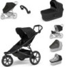 Set 7v1 Thule Urban Glide 3 Black + korbicka black